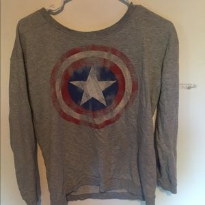Captain America long sleeve
